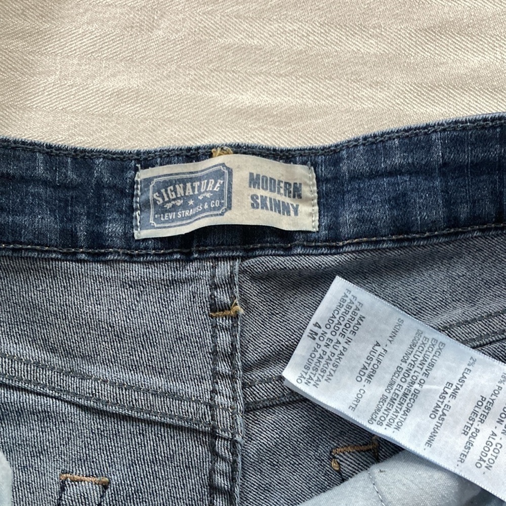 Women's Levi's Signature Modern Skinny Jeans - Picture 4 of 8